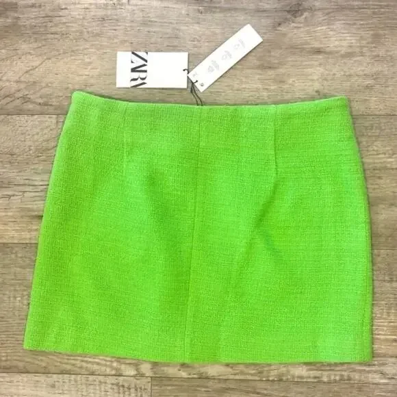 ZARA High-Waisted Mini Skirt NWT - Picture 15 of 15